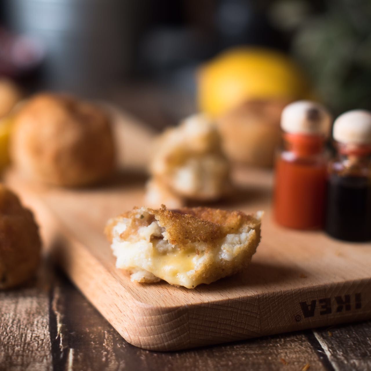 كرات البطاطس بالحبة 