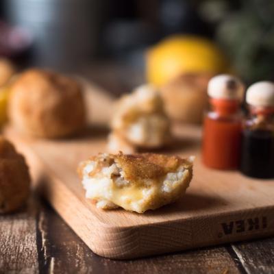 كرات البطاطس بالحبة 